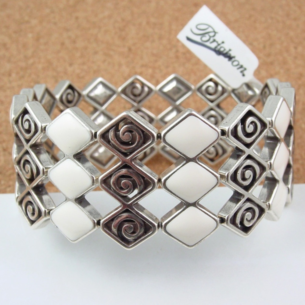 BRIGHTON LANAKAI REVERSIBLE STRETCH BRACELET NWT